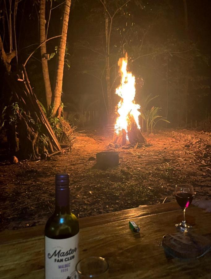 Fully Furnished Family Jungle Tent, Latino Glamping Paquera Eksteriør bilde