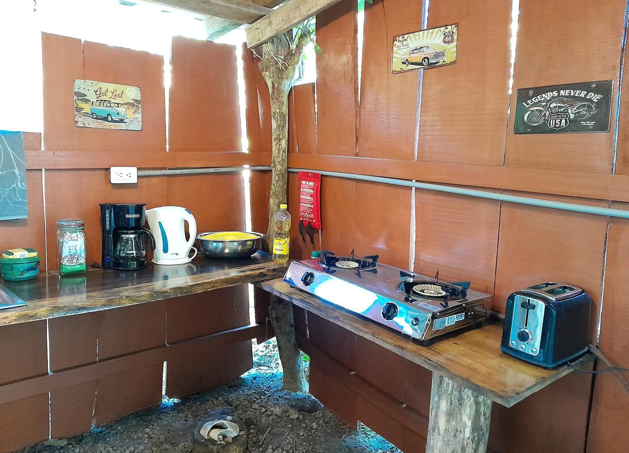 Fully Furnished Family Jungle Tent, Latino Glamping Paquera Eksteriør bilde